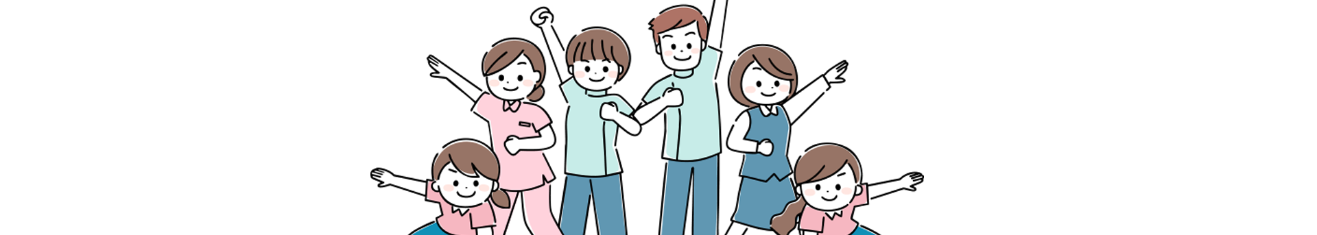 看護部 みんな集合